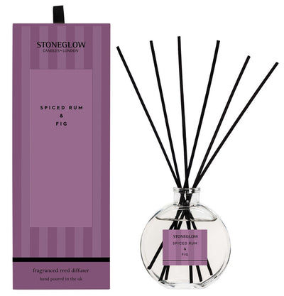 Spiced Rum and Fig - Scented Reed Diffuser