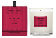 Cranberry and Rose - Scented Candle