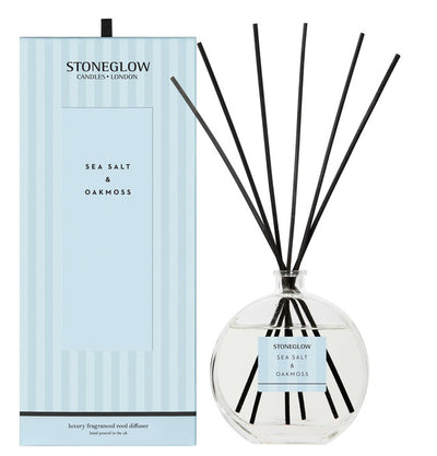 Sea Salt and Oakmoss - Scented Reed Diffuser