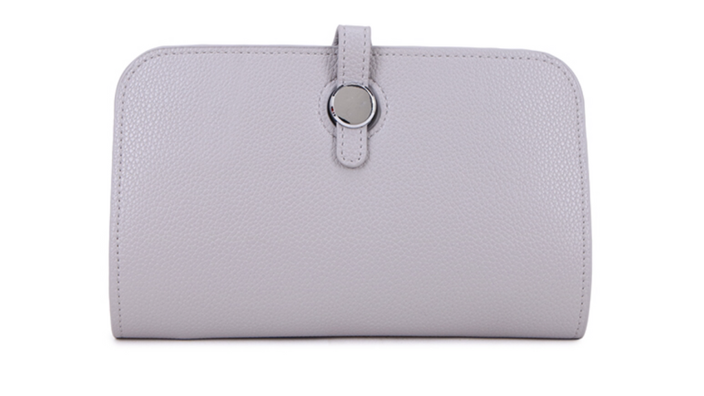 Light shop grey purse