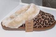 Tan leopard Slippers