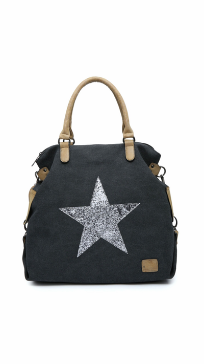 Black Large Star Bag